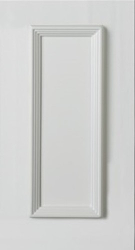 White upvc quarter door panel - quarter,