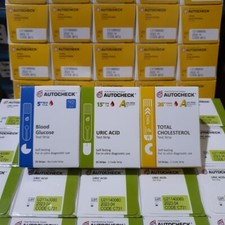 Autocheck Test Strip Cholesterol, Uric Acid, Glucose