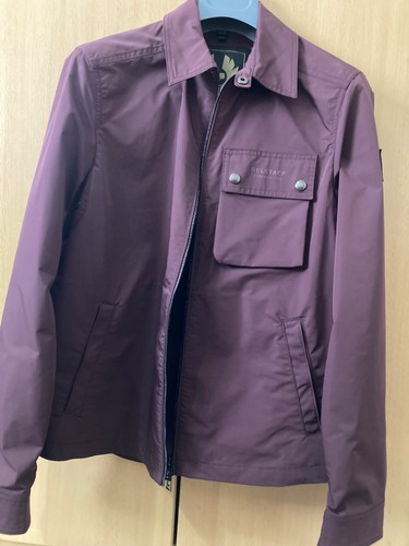 Belstaff mens burgundy shell - mens,