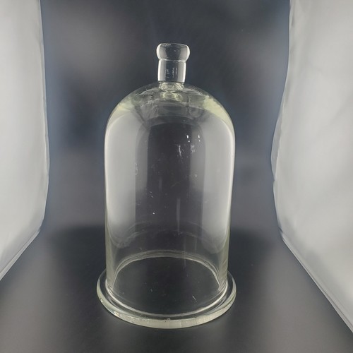 Vintage heavy blown glass bell - vintage,