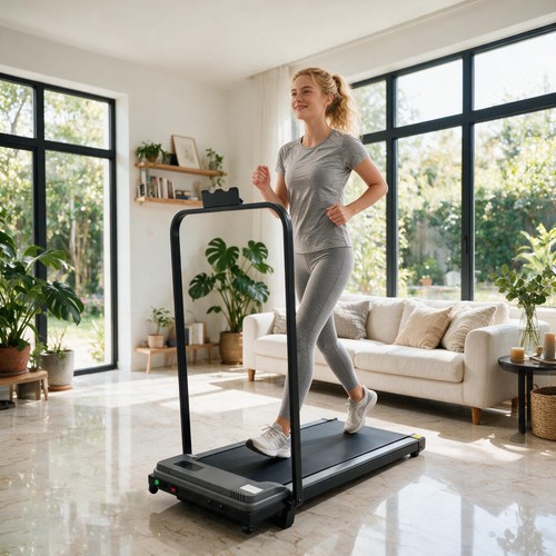 Walking pad treadmill with - walking,