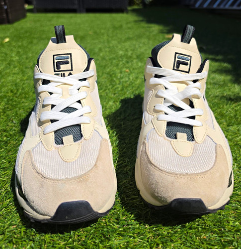 Fila men beige black - fila, beige/black/white