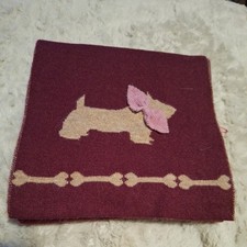 Alice Hannah Dog Design Scarf