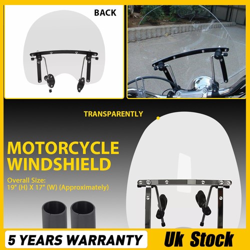 Motorcycle screen - 7/8'',