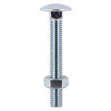 M10 Cup Square Carriage Bolt Hex Nut Timber Dome Head Coach Screw Zinc Plated