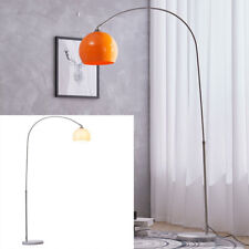 Home Reading Light Arch Design Floor Lamp Dome Lampshade Marble Standing