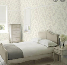 Laura Ashley Forsythia Natural Superior Quality Wallpaper One Roll