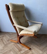 Siesta Chair Ingmar Relling Westnofa Ekornes Vintage MCM Lounge Armchair #2