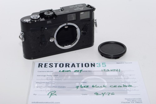 Leica black repainted - black,