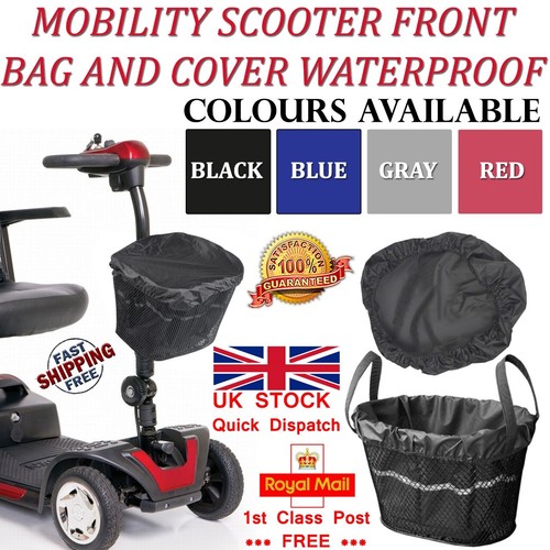 Mobility scooter front - scooter, basket