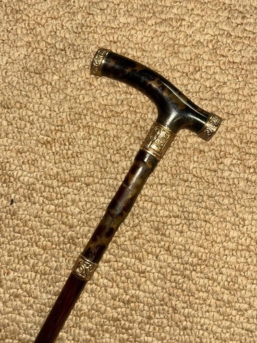 Antique side saddle cane - antique,