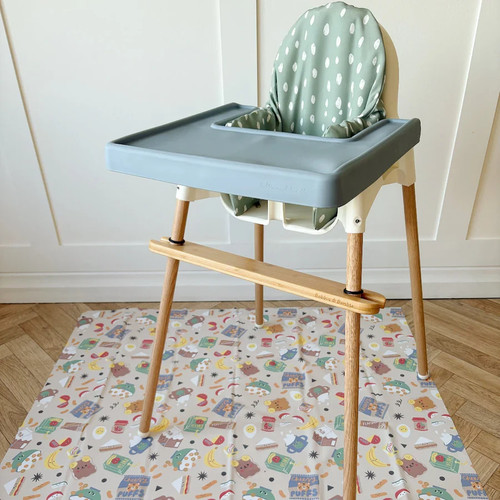 Splash mat for under - mat,
