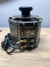 Superior Electric 1126 Powerstat Variable Autotransformer 120V 15A 0-135v Works