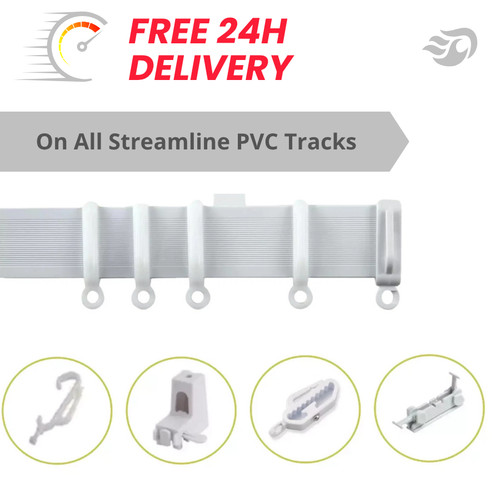 Streamlined white pvc - streamlined,