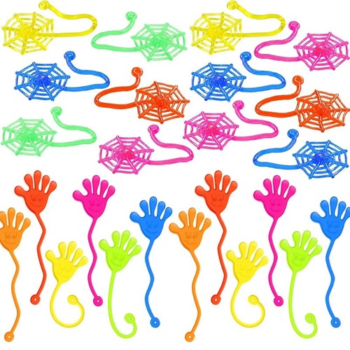 30pcs sticky hands spider - sticky,
