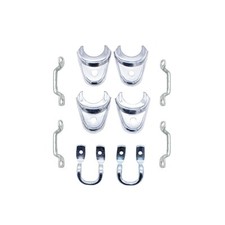 Canvas Hood Rope Hook Set (Under Body) - Land Rover Series & Defender