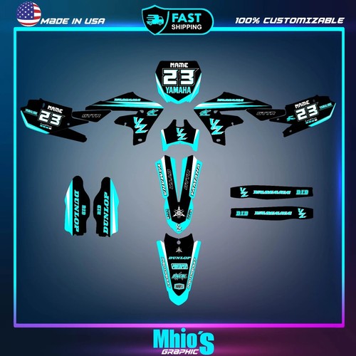 Graphics decals stickers kit