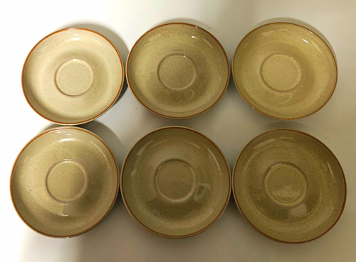 Denby daybreak saucers side - denby,