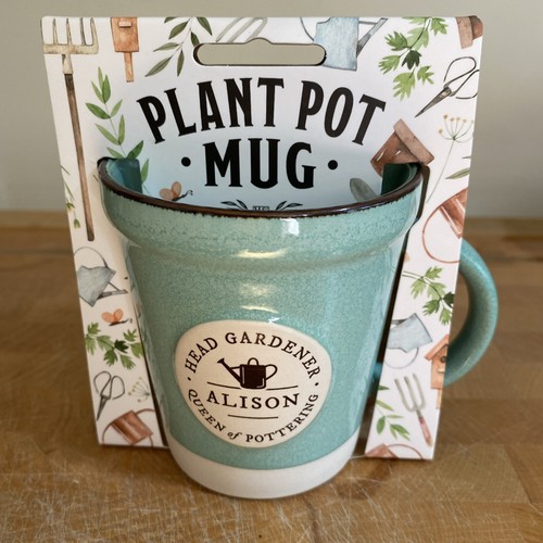 Plant pot mug - pot, gardener