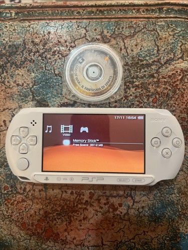 Sony psp white handheld - sony,