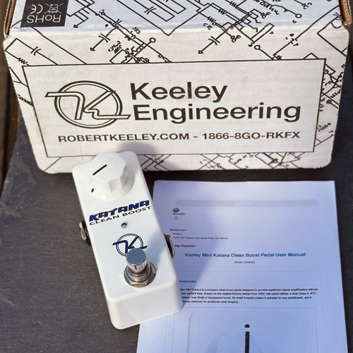 Keeley katana mini boost - keeley,
