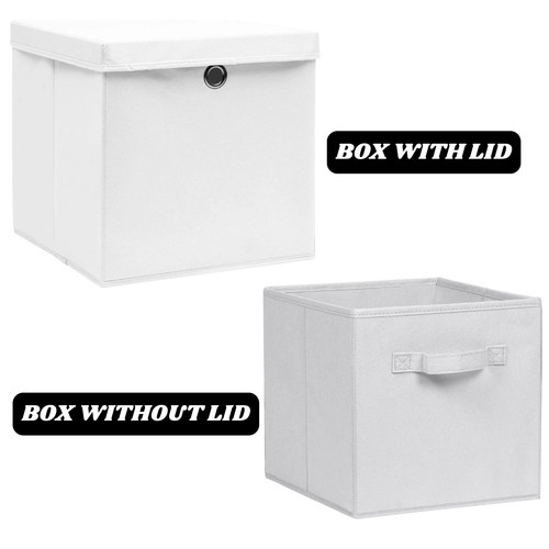 Foldable fabric storage boxes - storage,