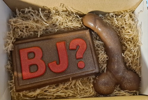 Belgian chocolate blow - blow, job