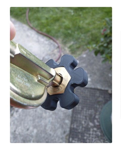 Propane gas regulator - gas, bottle