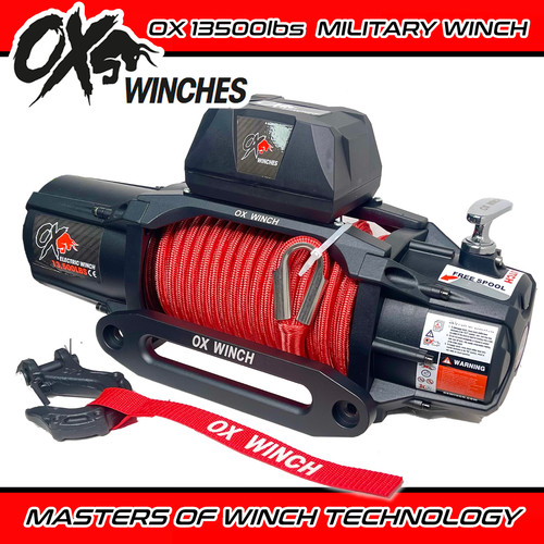Electric winch military - ox,