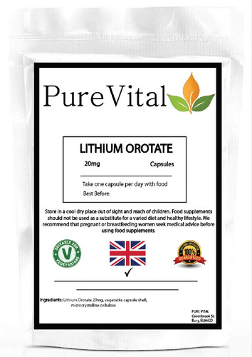 Lithium orotate 20mg - lithium,