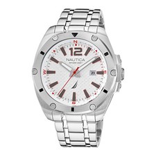 Nautica NAPTCS221 Mens Tin Can Bay Watch