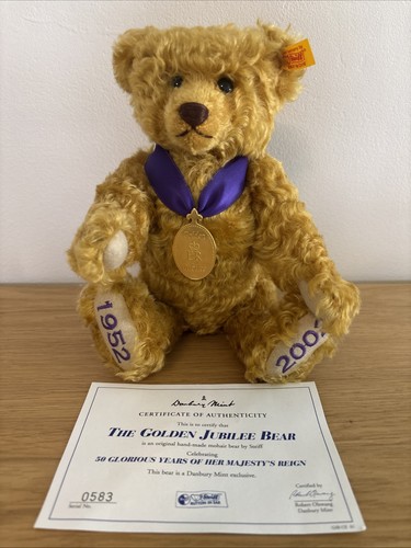Steiff golden jubilee bear - steiff,