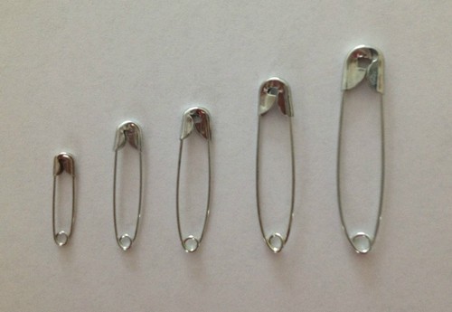 Safety metal pins - safety,