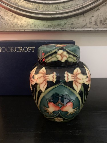 Moorcroft carousel ginger jar - carousel,