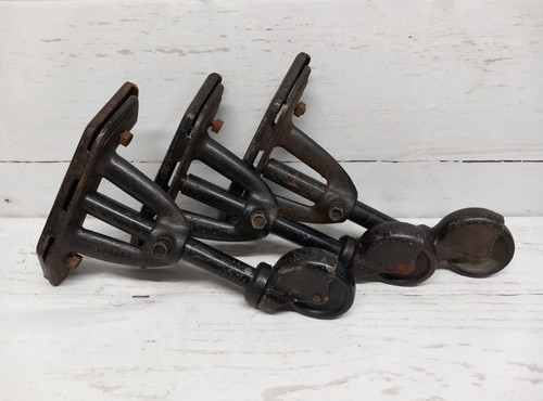 Vintage cast iron trolley - vintage,