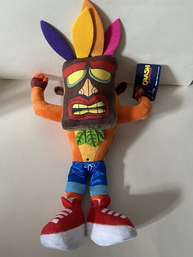Crash bandicoot inch plush - crash,