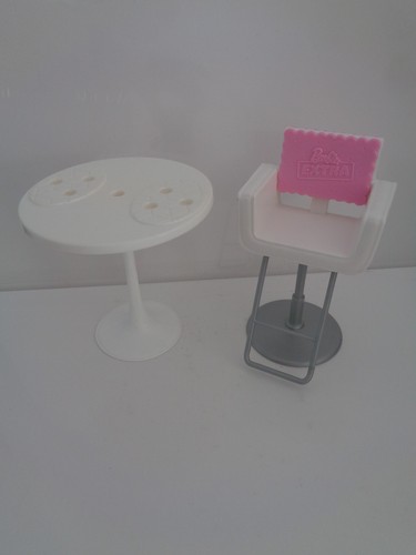 Barbie doll accessories table - barbie,