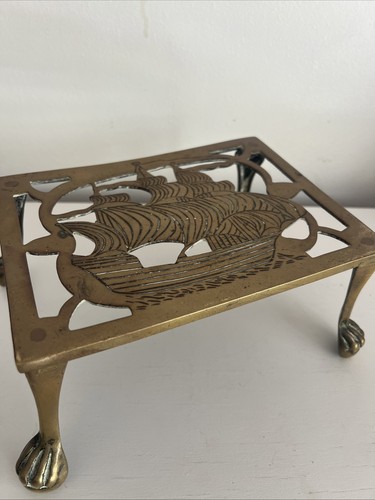 Vintage solid brass - solid,