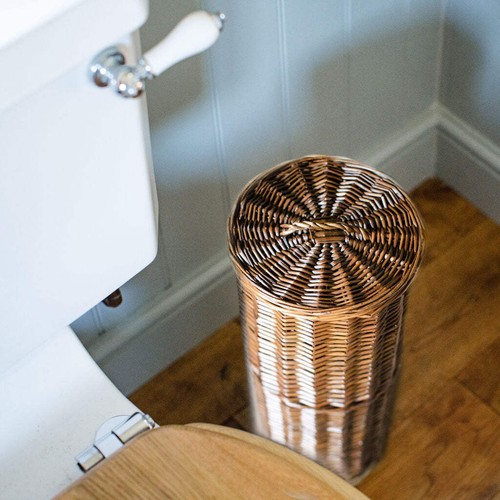 Distilled wicker toilet roll - distilled,