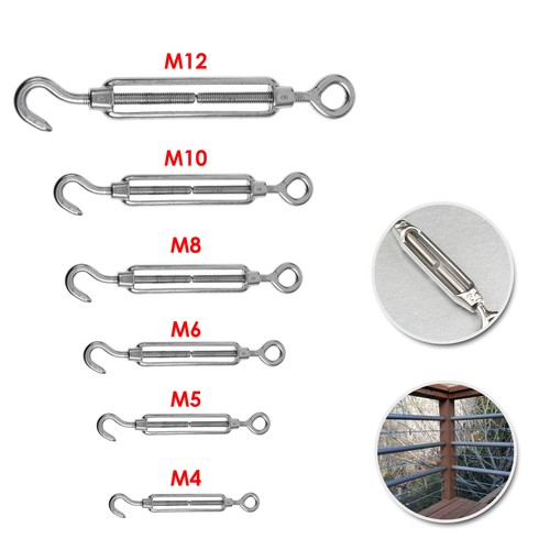 Turnbuckle wire tensioner - wire,