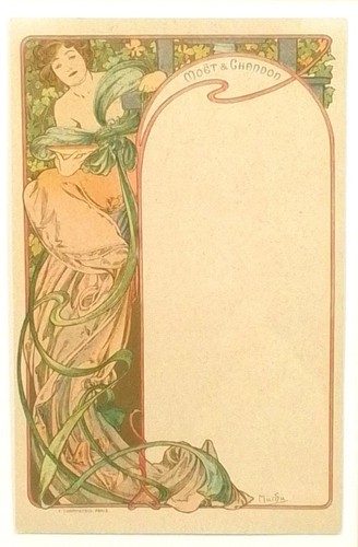 Antique original 1890s mucha - original,