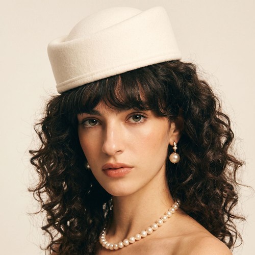 Stewardess hat pillbox - hat,