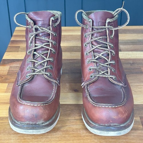 Red wing boots - red,