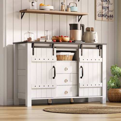 Rustic sideboard buffet 120cm - sideboard,