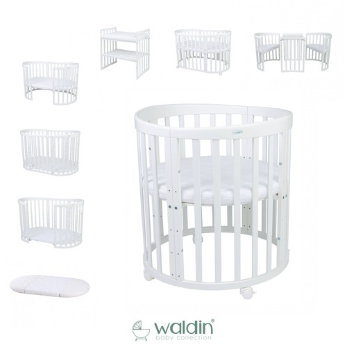 Waldin baby white oval - baby,