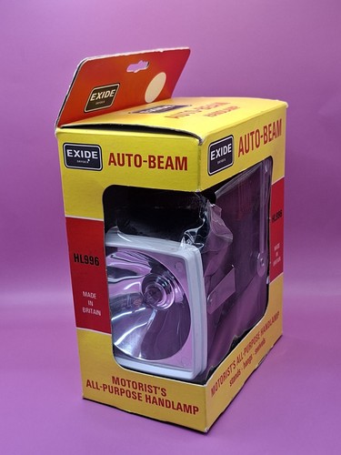 Vintage exide drydex - exide, auto-beam