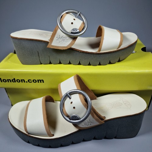 Fly london leather wedge - london,