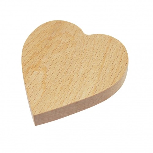 Small wood shape 5cm - wood, 5.5cm