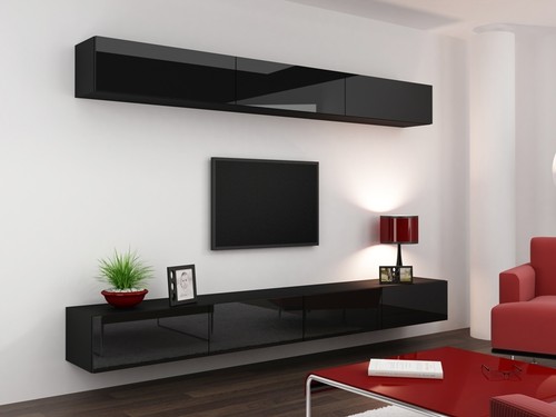 Modern living room - room, furniture