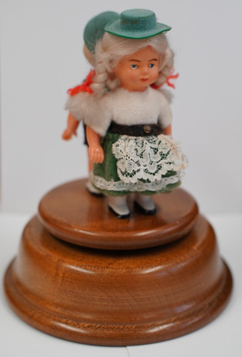 Vintage wooden revolving - wooden,